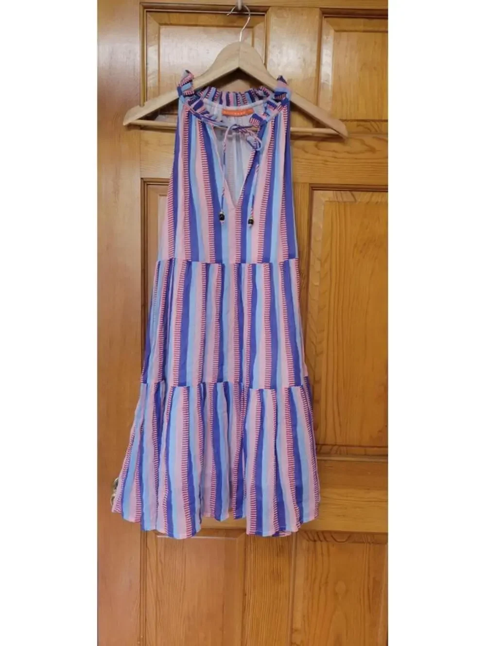 Oliphant Ruffled Short Tiered Dress size XS - Picture 4 of 9